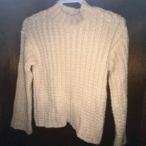 St. John's Bay Cream Turtleneck Sweater